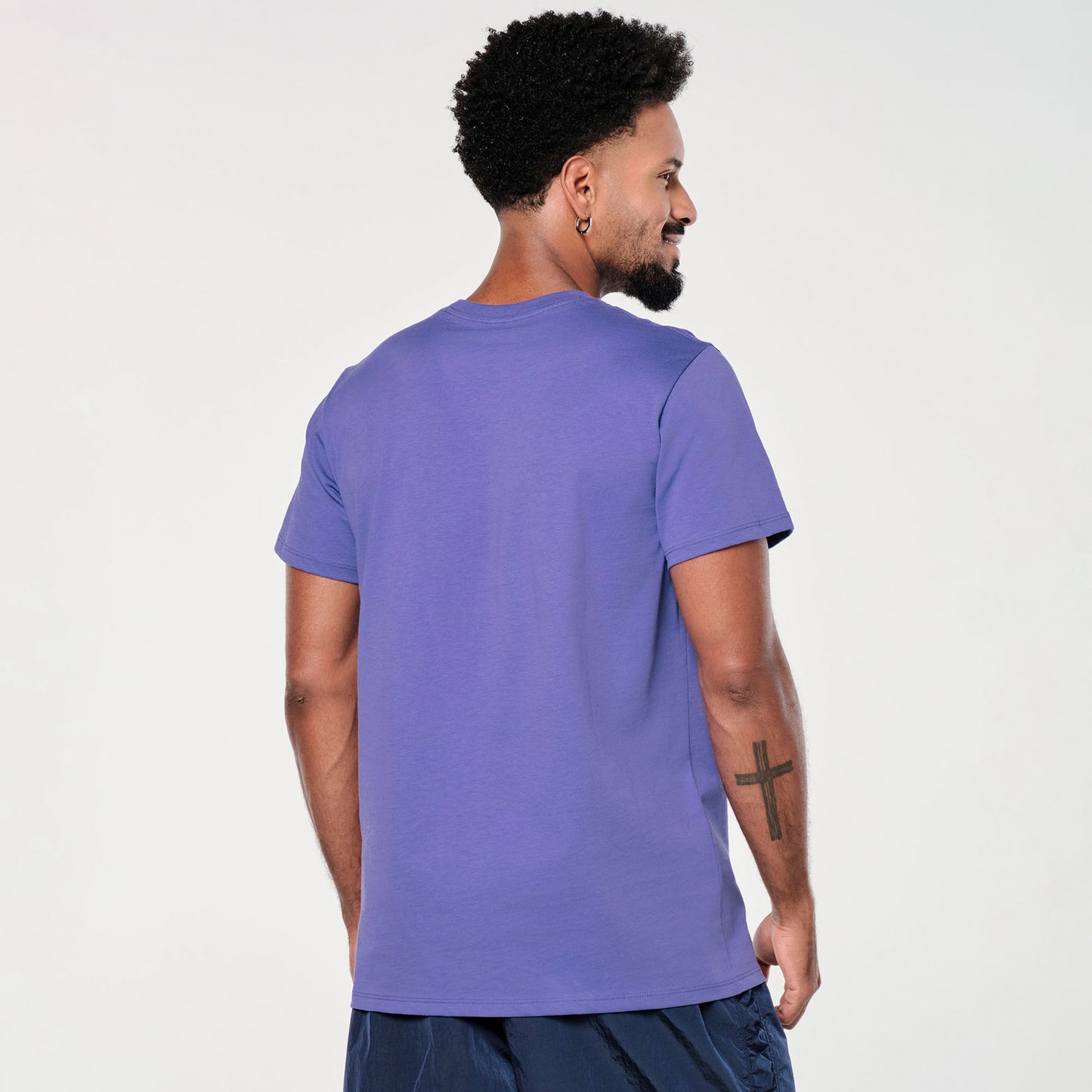 Zumba® Prep Crew Neck Tee - Periwinkle