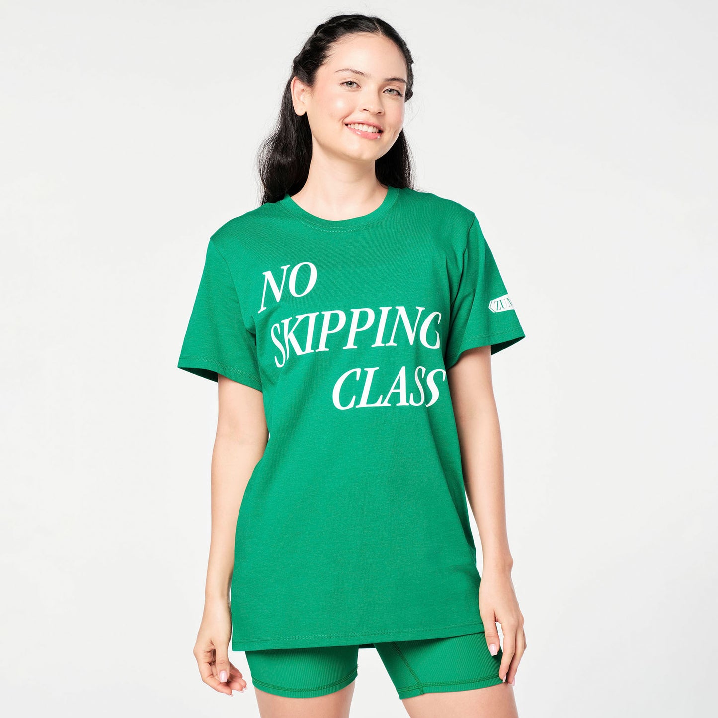 ZIN™  Zumba® Prep Crew Neck Tee - Very Verde