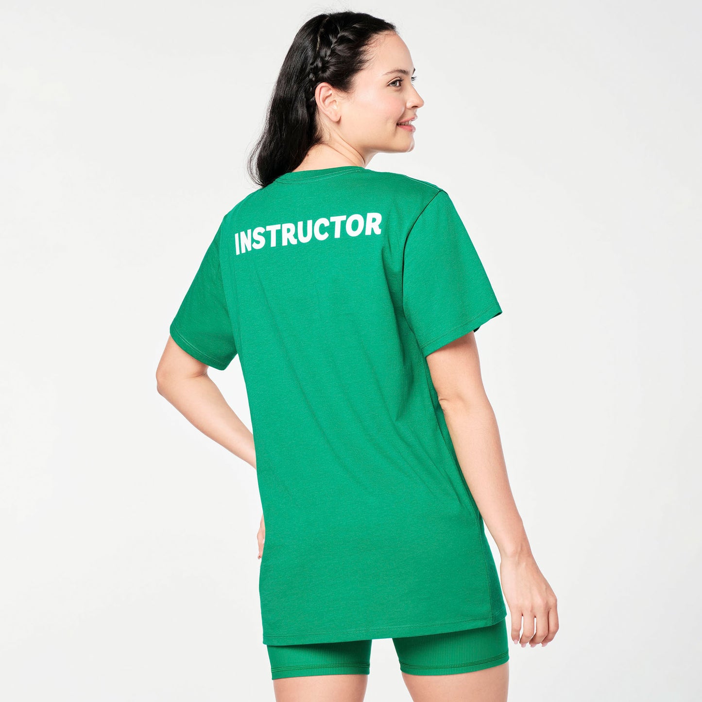 ZIN™  Zumba® Prep Crew Neck Tee - Very Verde