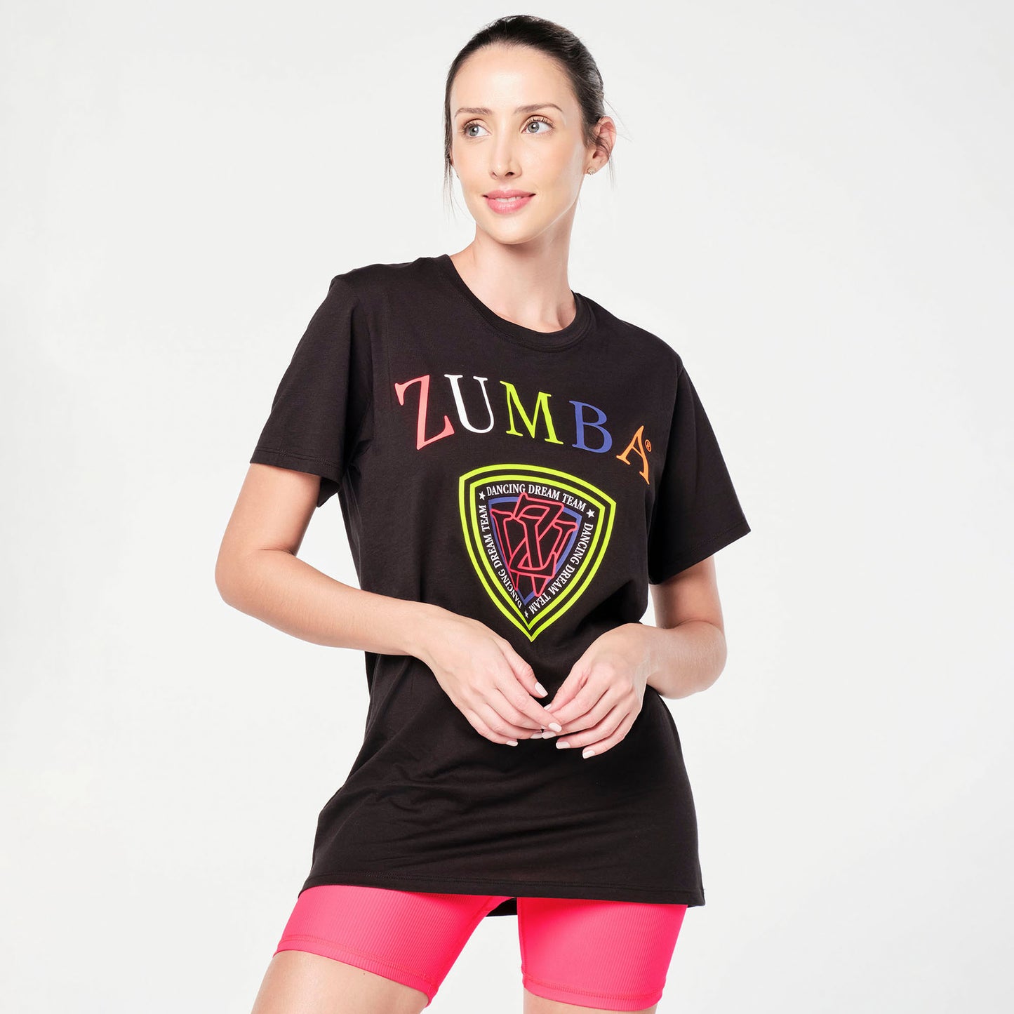 Zumba® Prep Crew Neck Tee - Bold Black