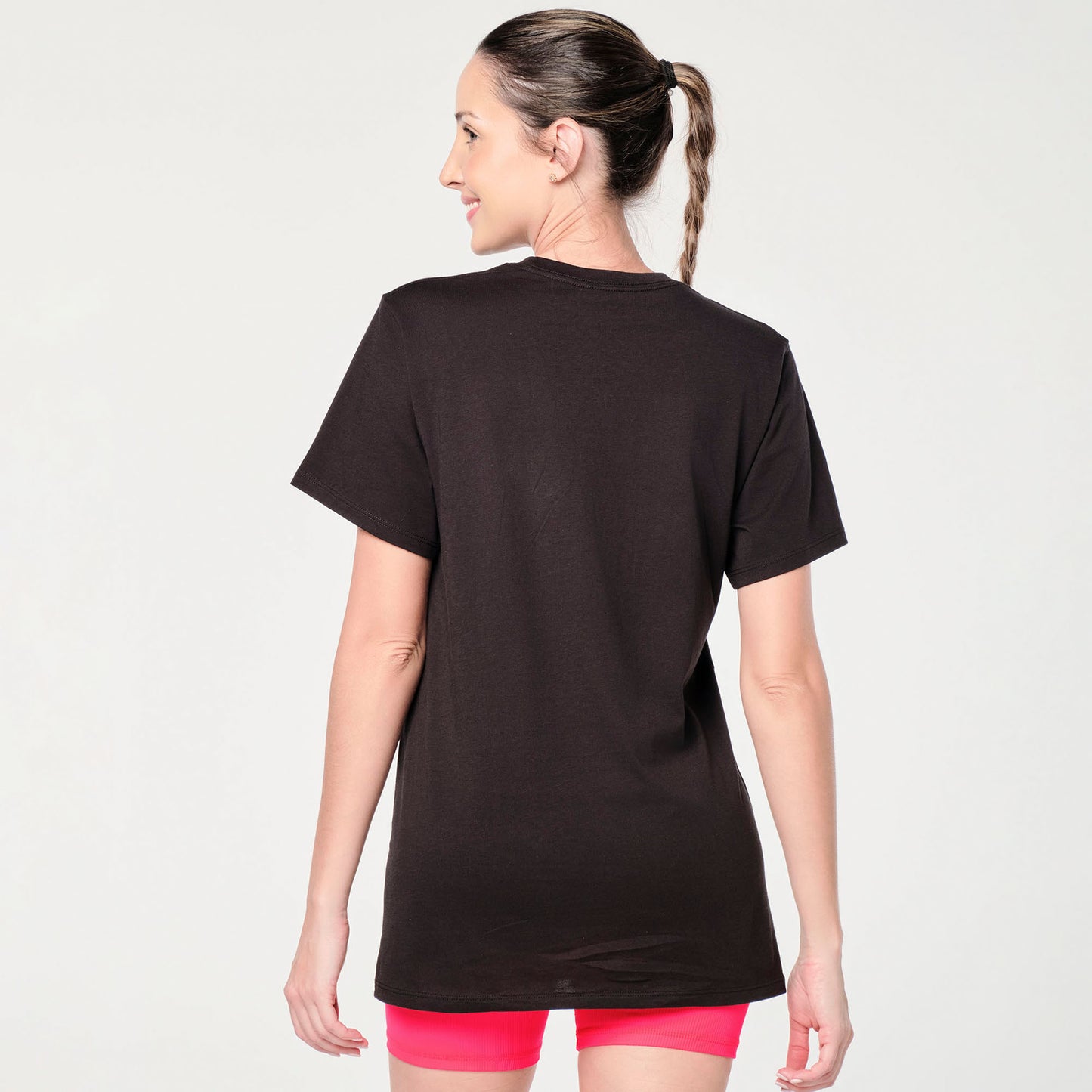 Zumba® Prep Crew Neck Tee - Bold Black