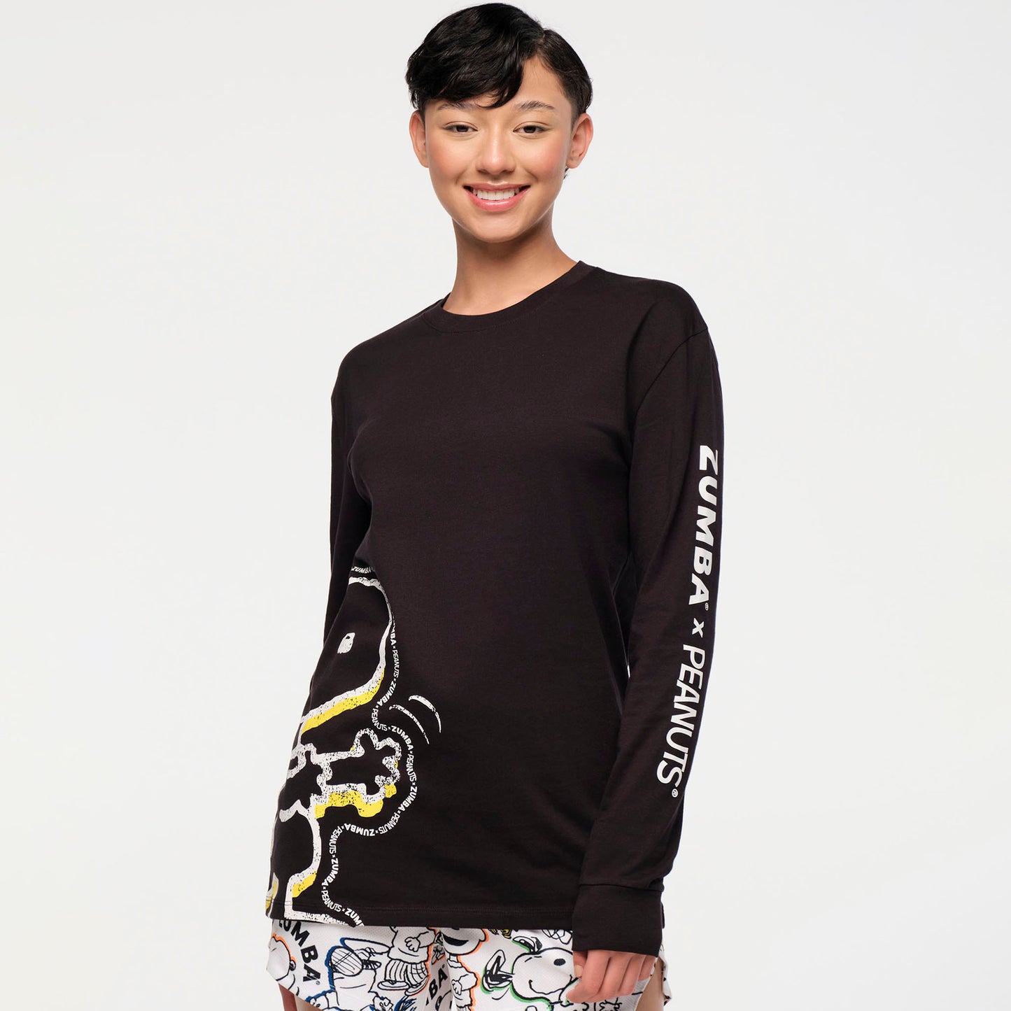 Zumba® X Peanuts™ Long Sleeve Instructor Tee