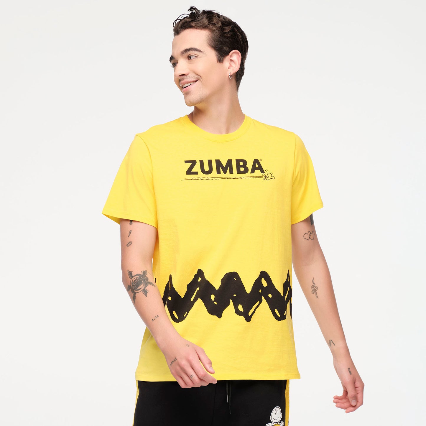 Zumba® X Peanuts™ Crew Neck Tee - Yellow