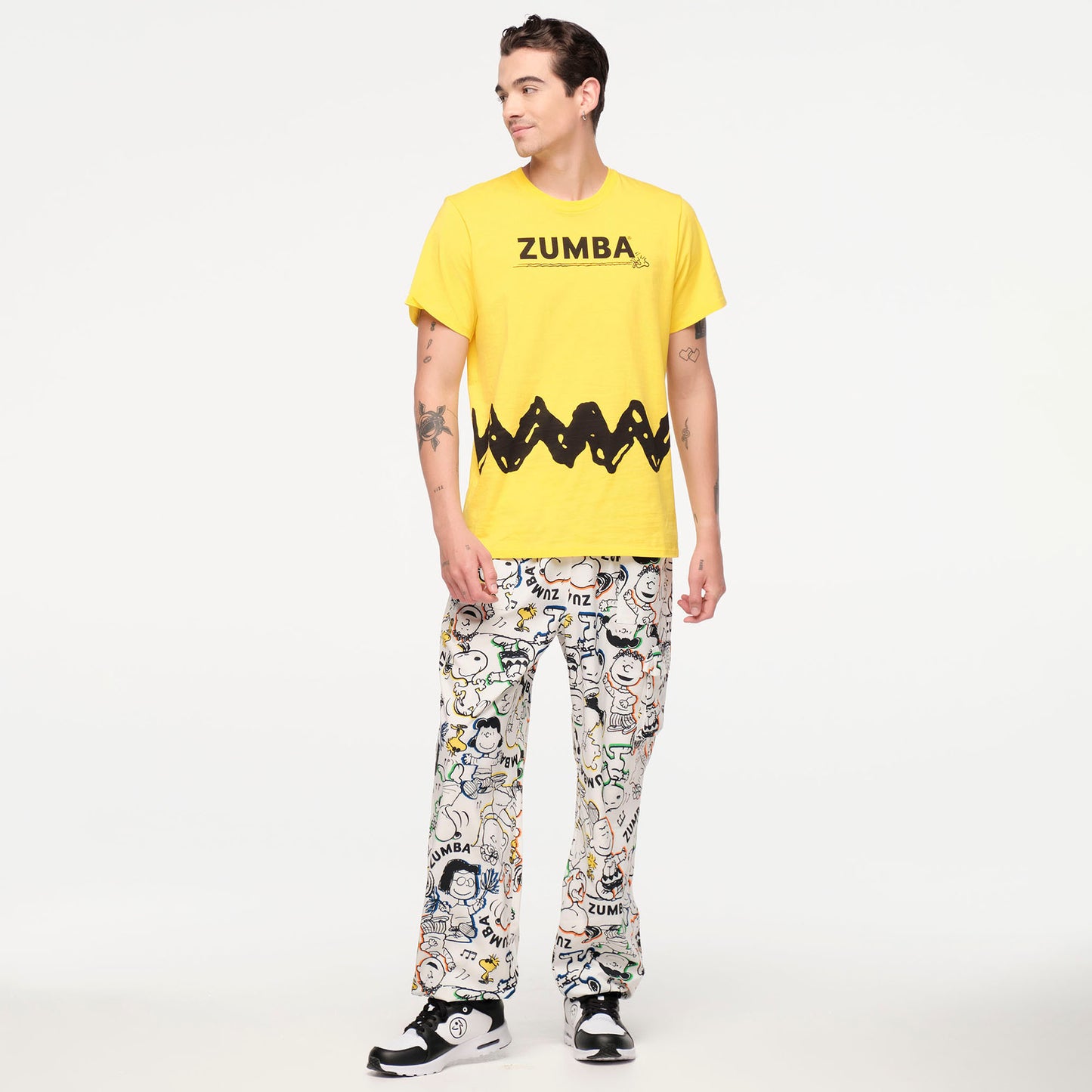 Zumba® X Peanuts™ Crew Neck Tee - Yellow