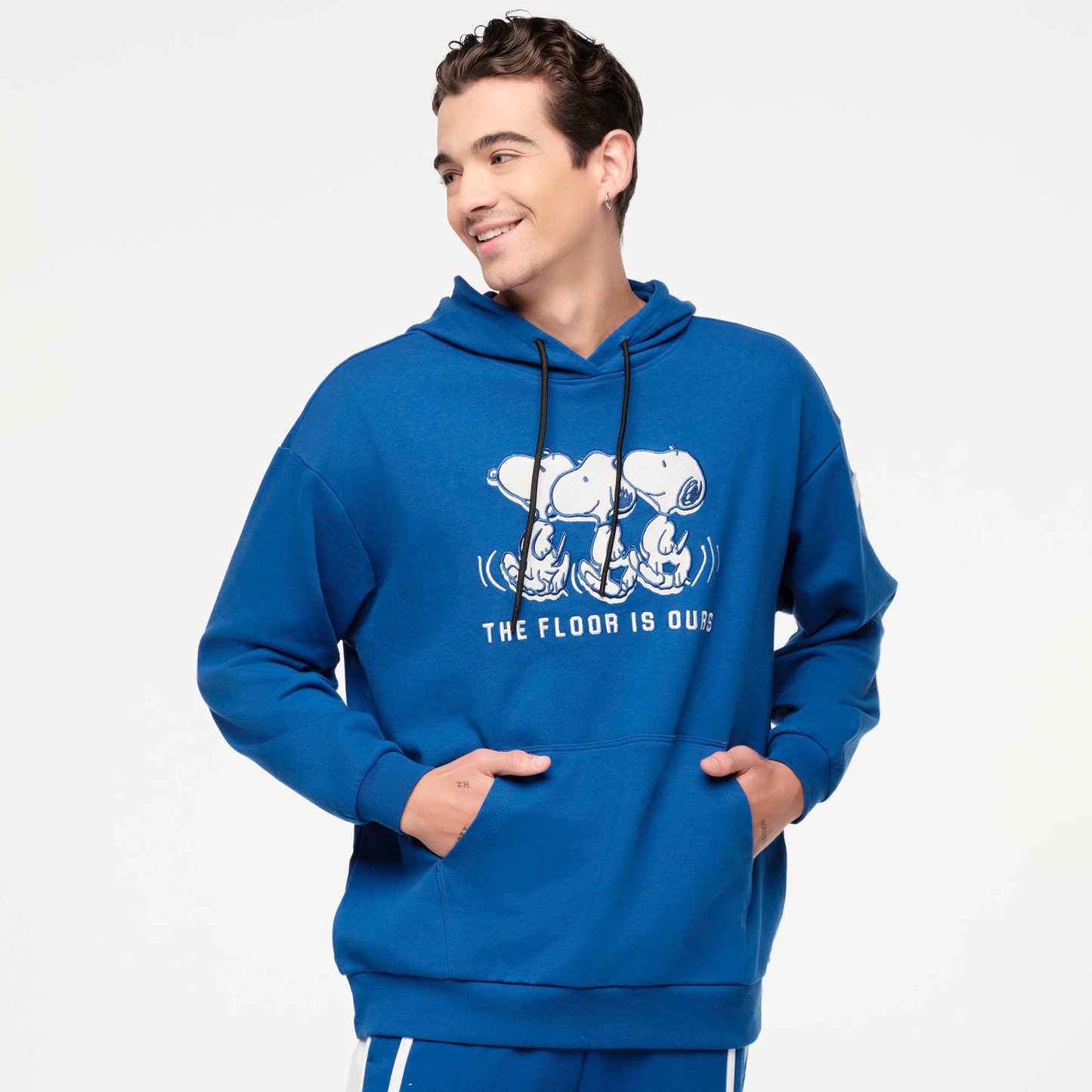 Zumba® X Peanuts™ Unisex Pullover Hoodie - Blue