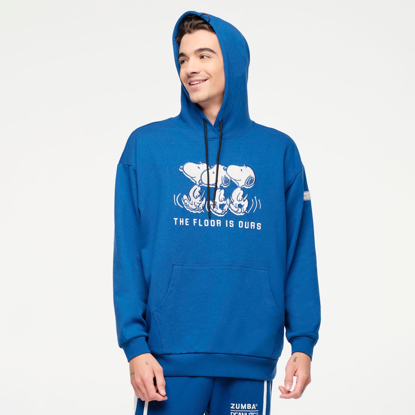 Zumba® X Peanuts™ Unisex Pullover Hoodie - Blue