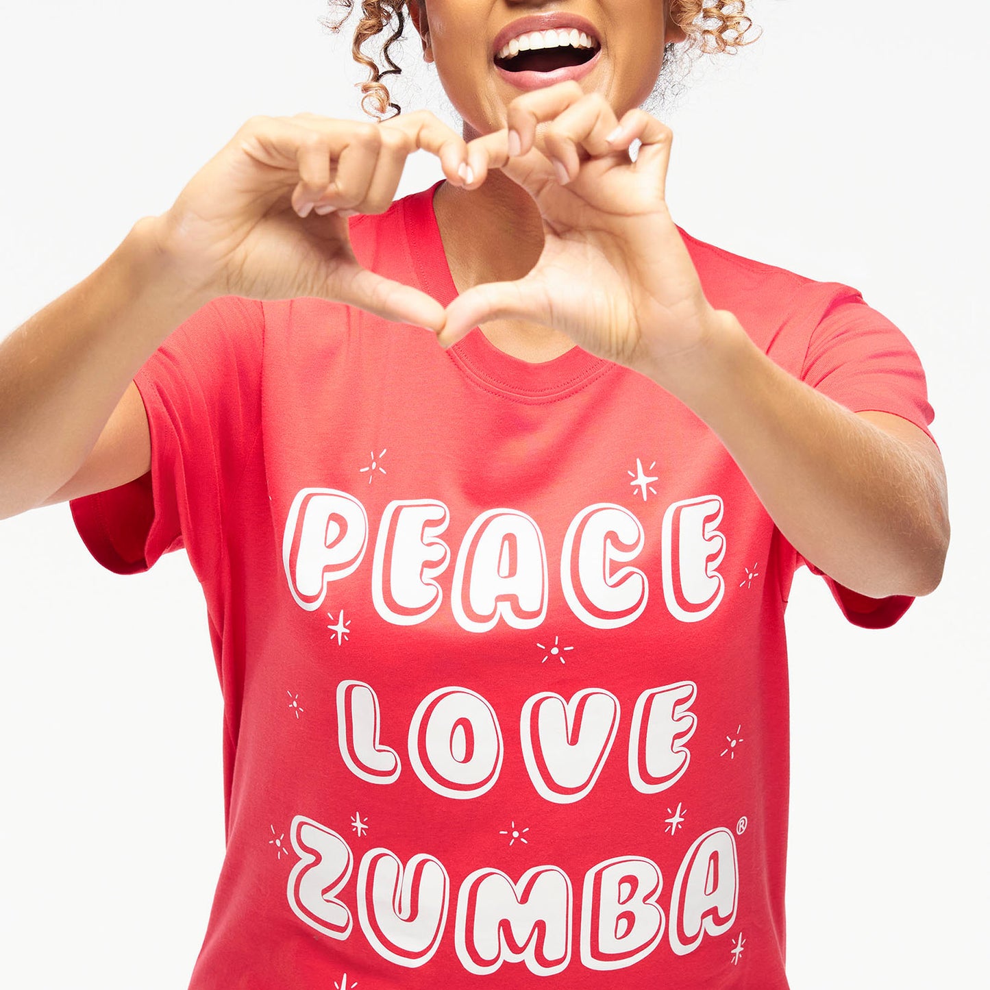 Zumba® Holiday Crew Neck Tee - Red