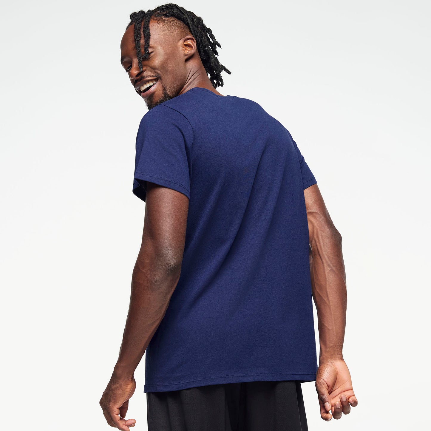 Zumba® Holiday Crew Neck Tee - Indigo