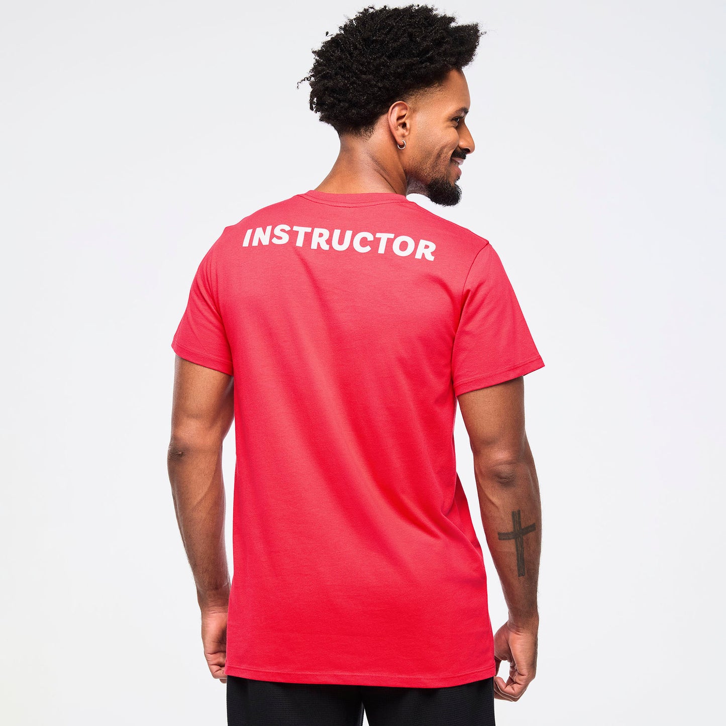 Zumba® Love Crew Neck Tee – Red (Instructor)