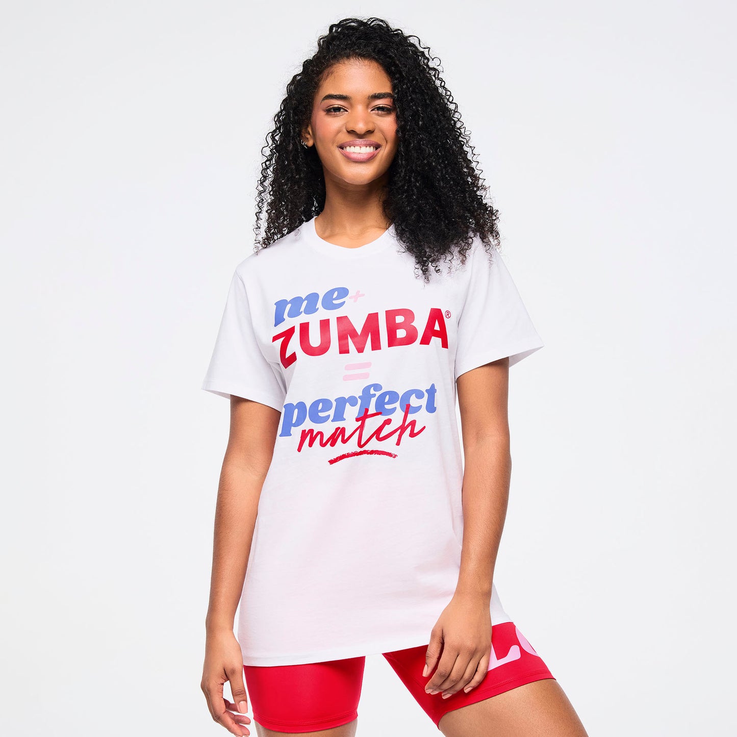 Zumba® Love Crew Neck Tee - White