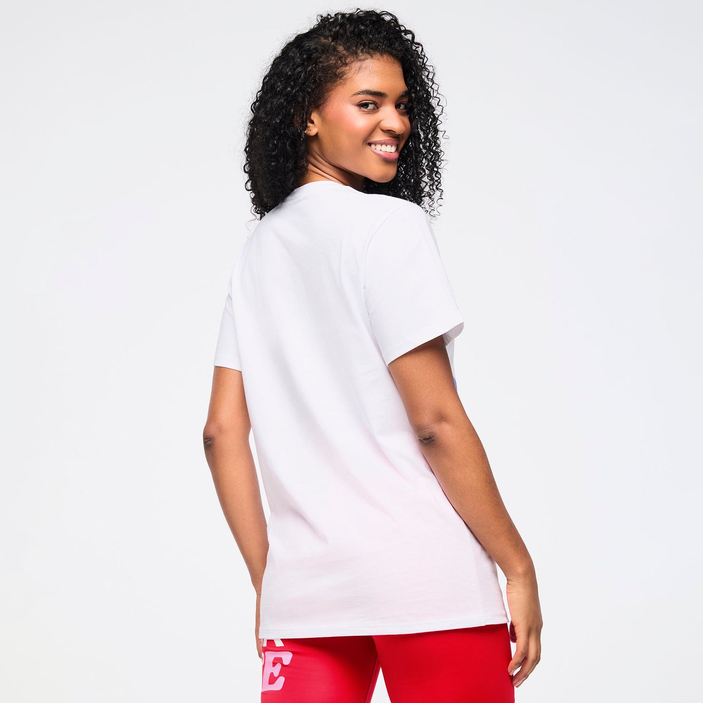 Zumba® Love Crew Neck Tee - White