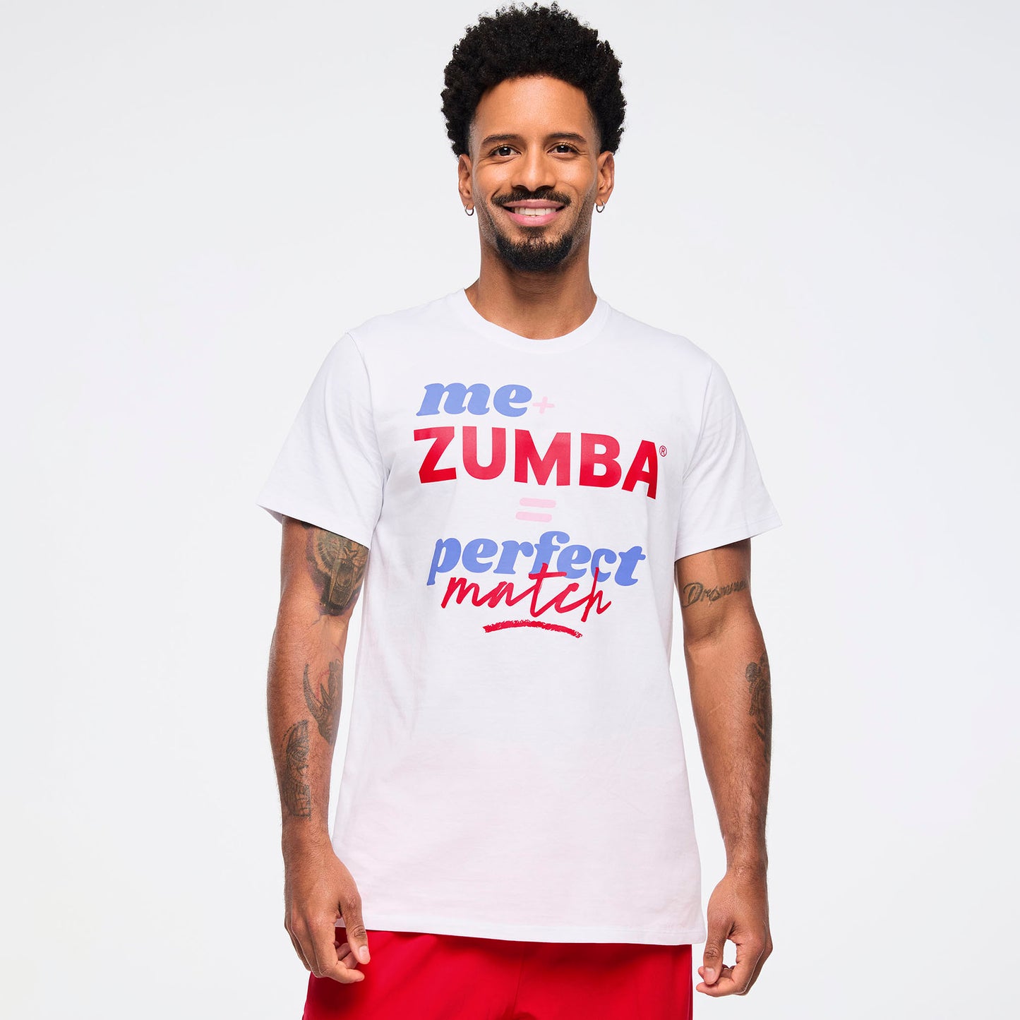 Zumba® Love Crew Neck Tee - White