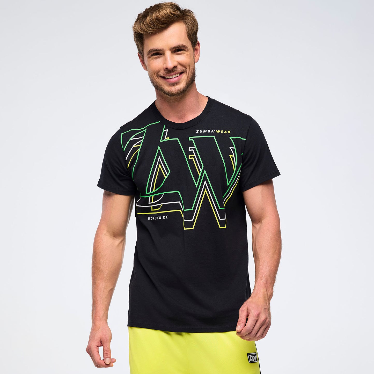 Zumba® Haus Unisex Crew Neck Tee - Black