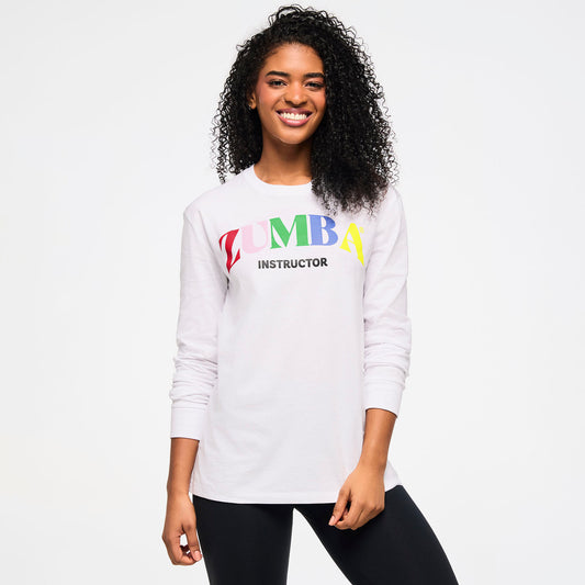 Zumba® Haus Unisex Long Sleeve Tee ZIN™ EXCLUSIVE