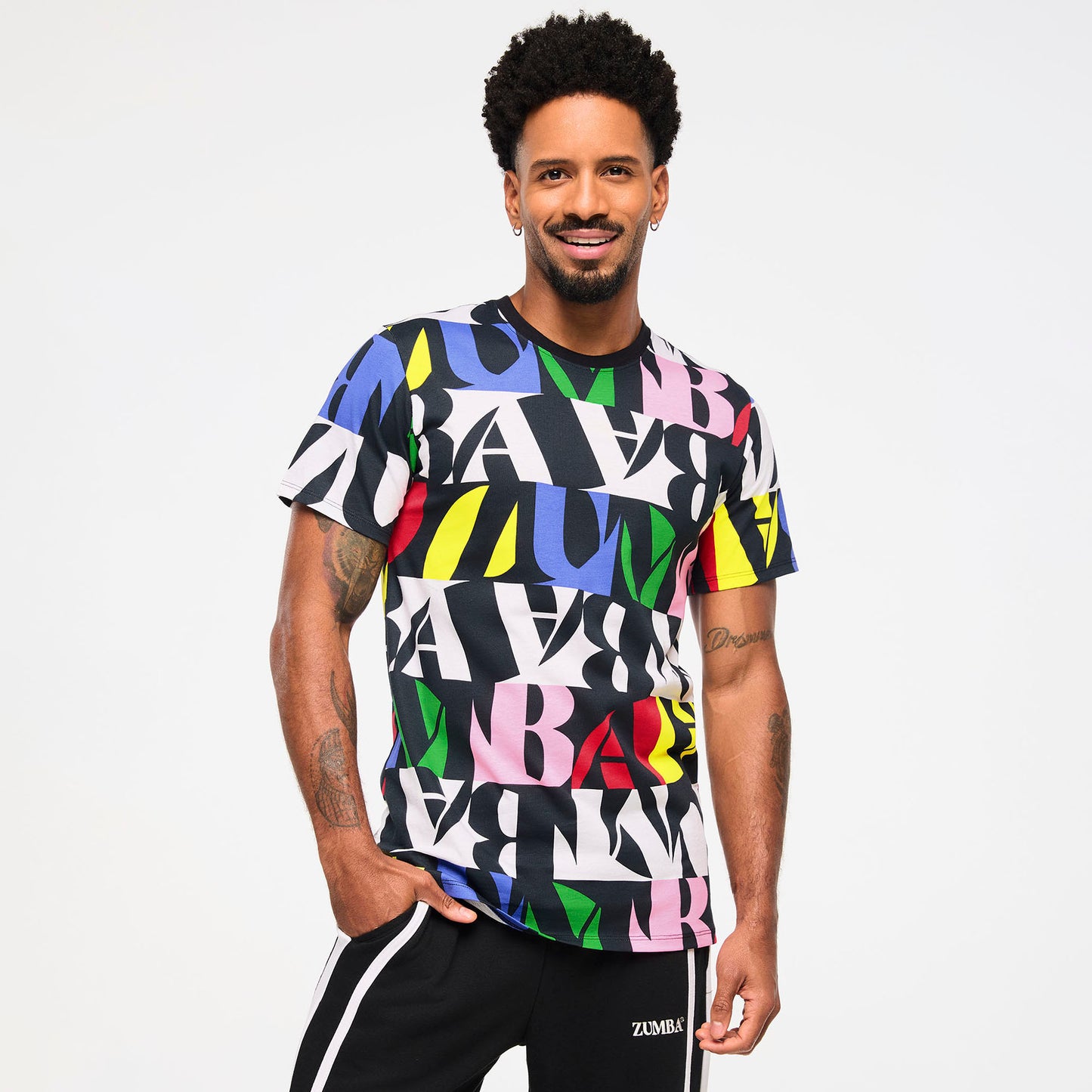 Zumba® Haus Crew Neck Tee - Multi