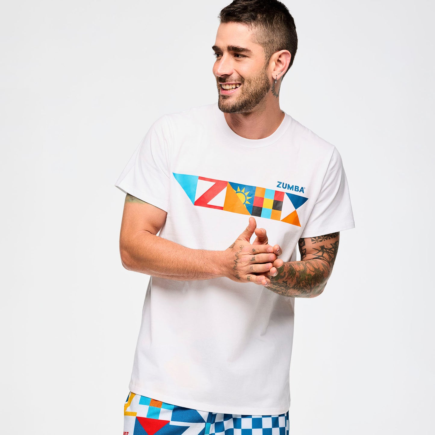 Zumba® Rays Crew Neck Tee