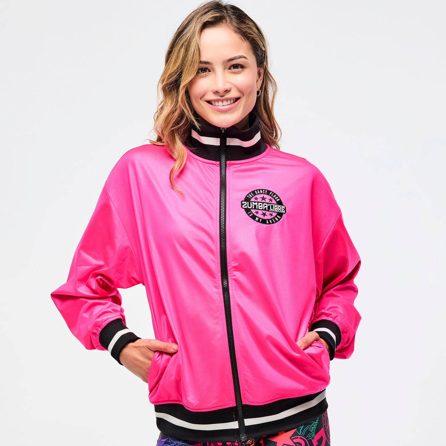 Zumba® Libre Unisex Oversized Track Jacket