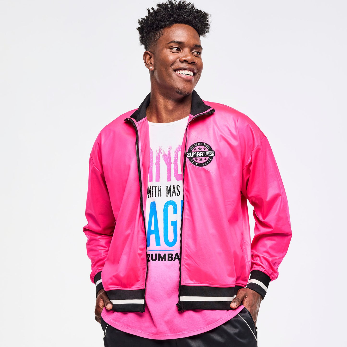 Zumba® Libre Unisex Oversized Track Jacket