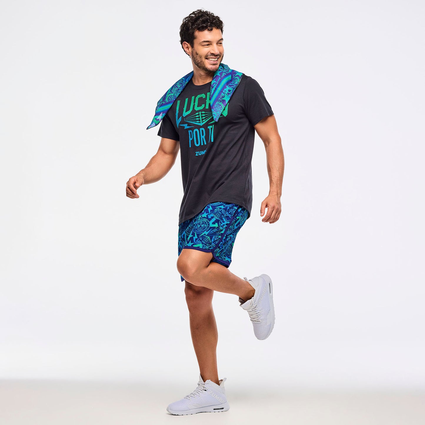 Zumba® Libre Crew Neck Tee 2.0 - Bold Black