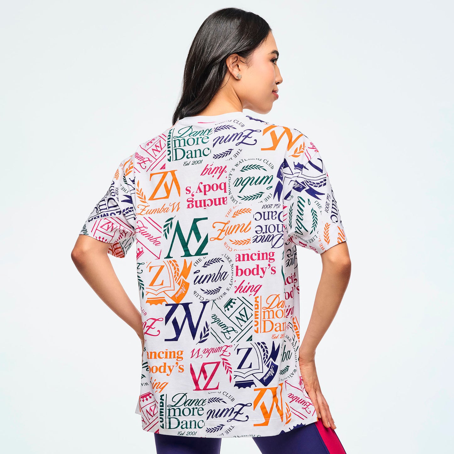 Class of 2001 Oversized Crew Neck Top