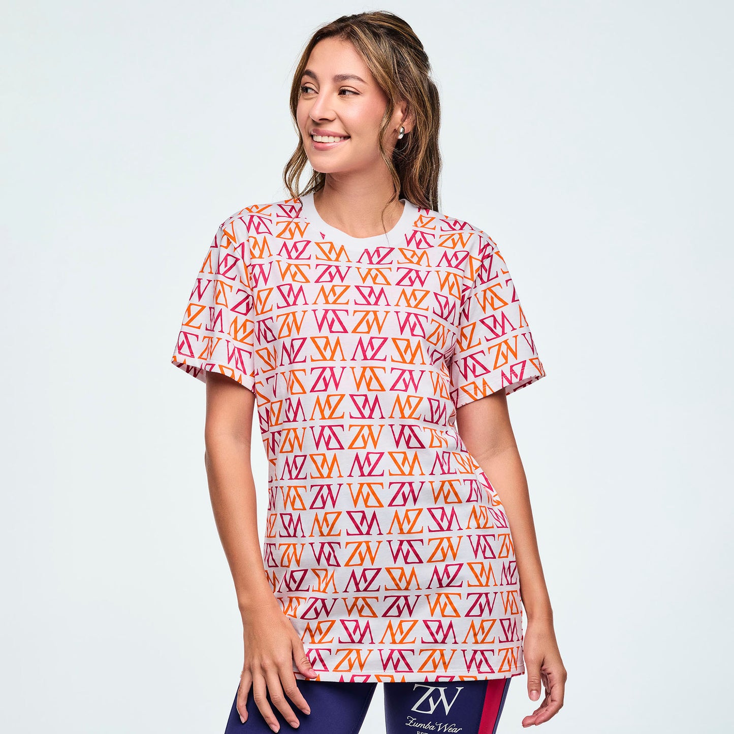 Class of 2001 Unisex Crew Neck Tee - White/Pink