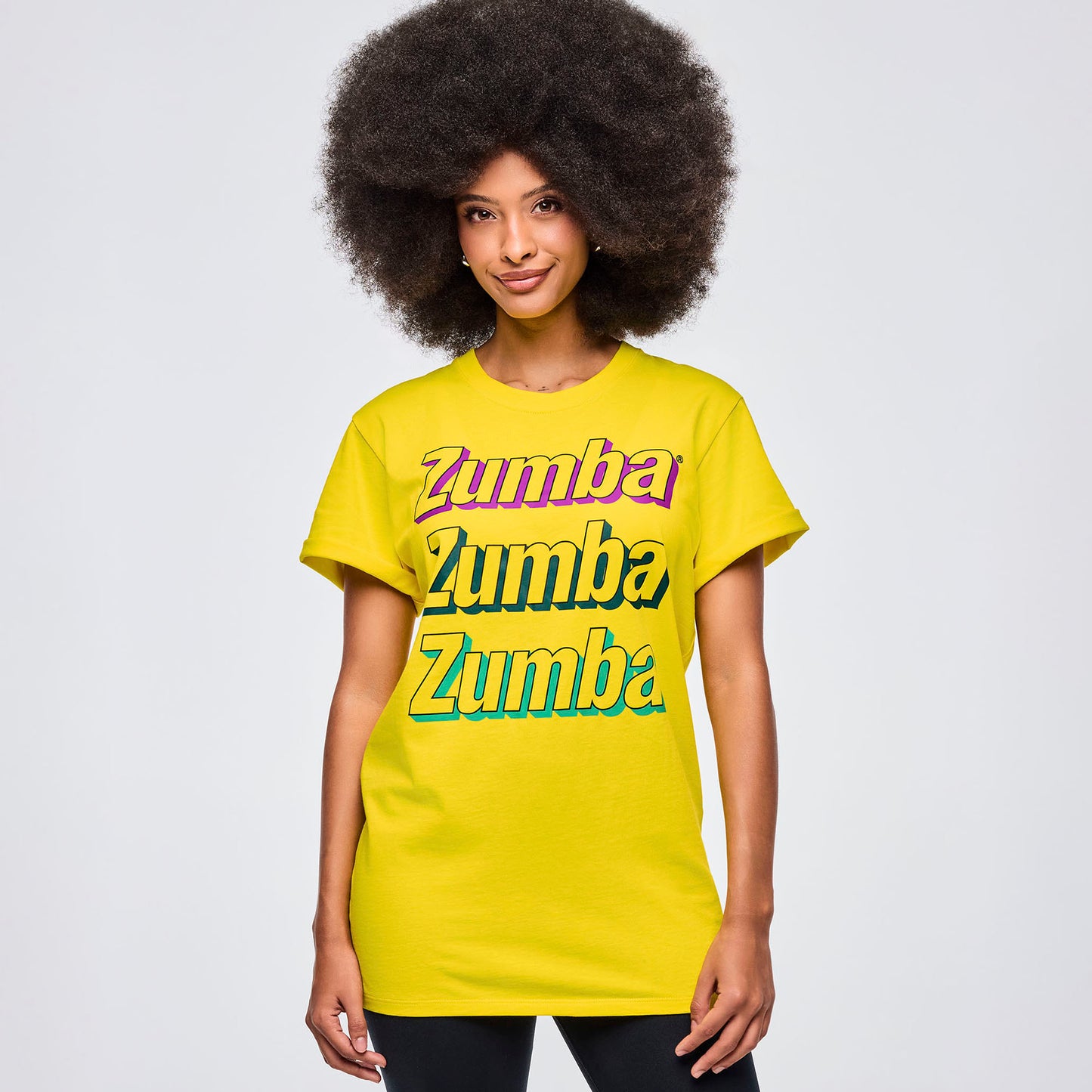 Apres Zumba®  Unisex Crew Neck Tee - Sunrays