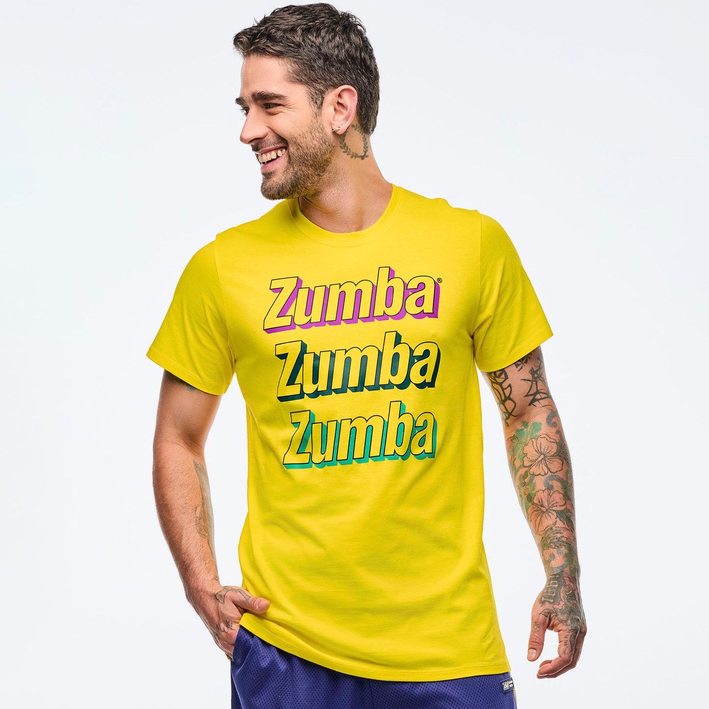 Apres Zumba®  Unisex Crew Neck Tee - Sunrays