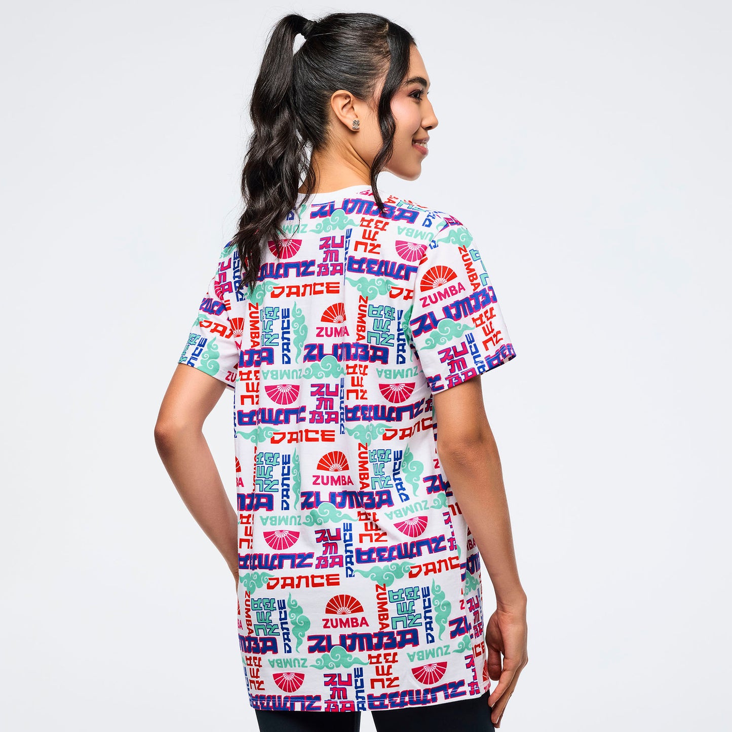 Eastern Flavor Crew Neck Tee - White/Blue