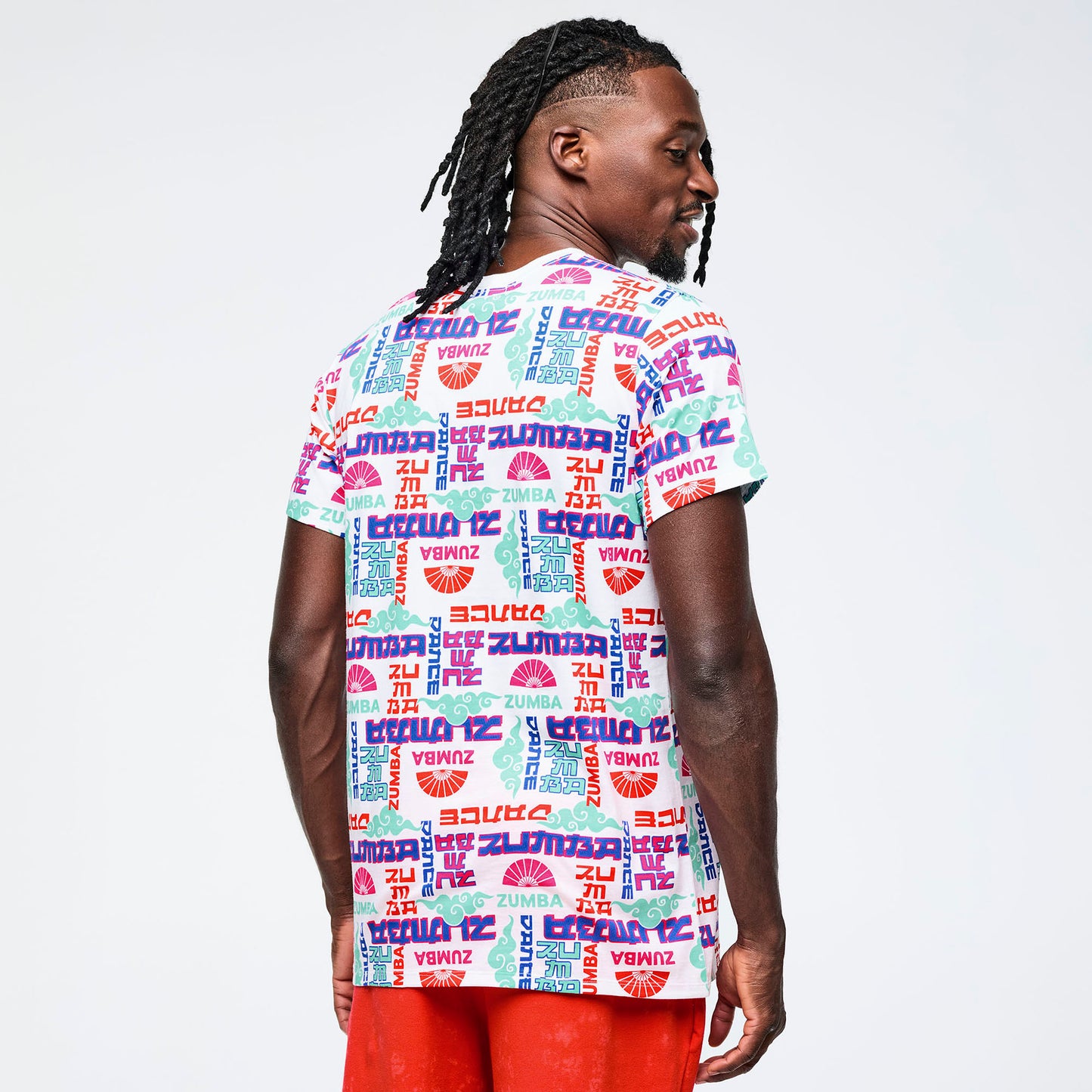 Eastern Flavor Crew Neck Tee - White/Blue