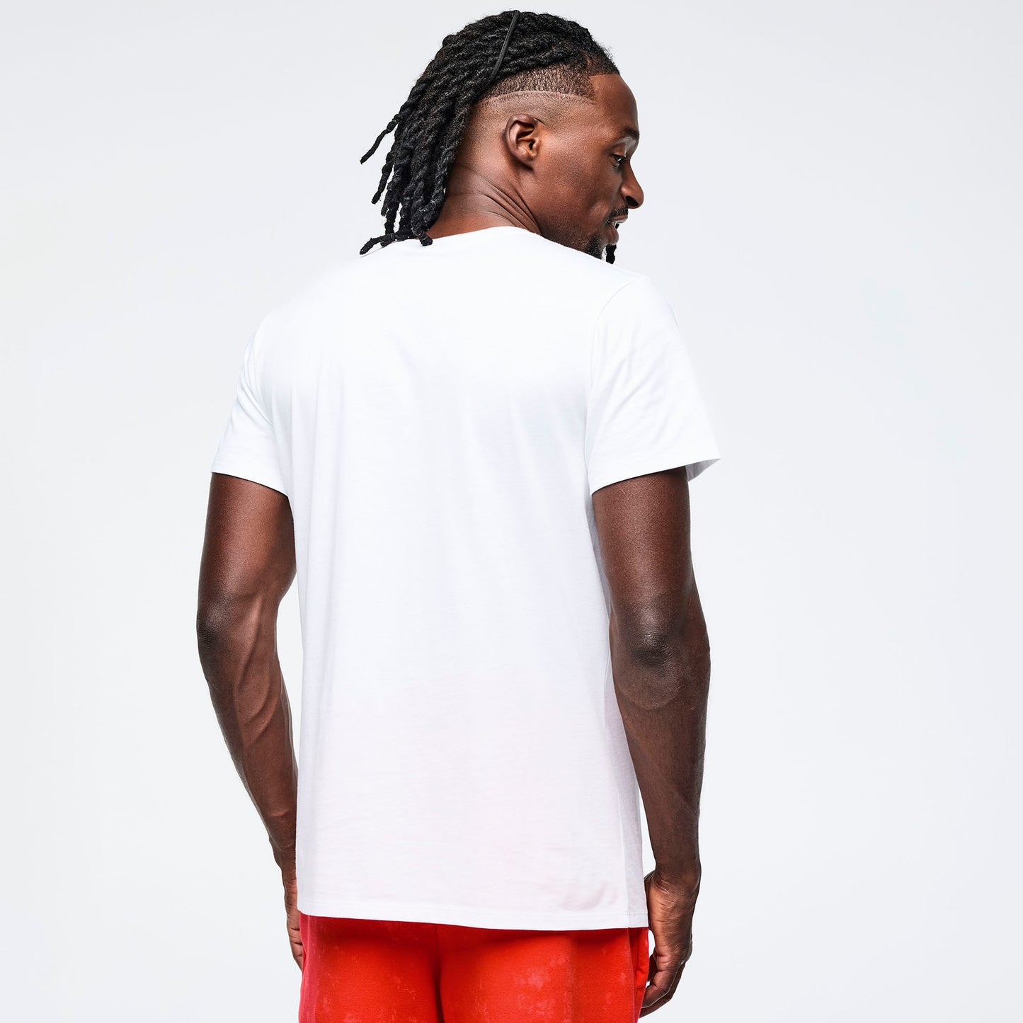 Eastern Flavor Crew Neck Tee - White