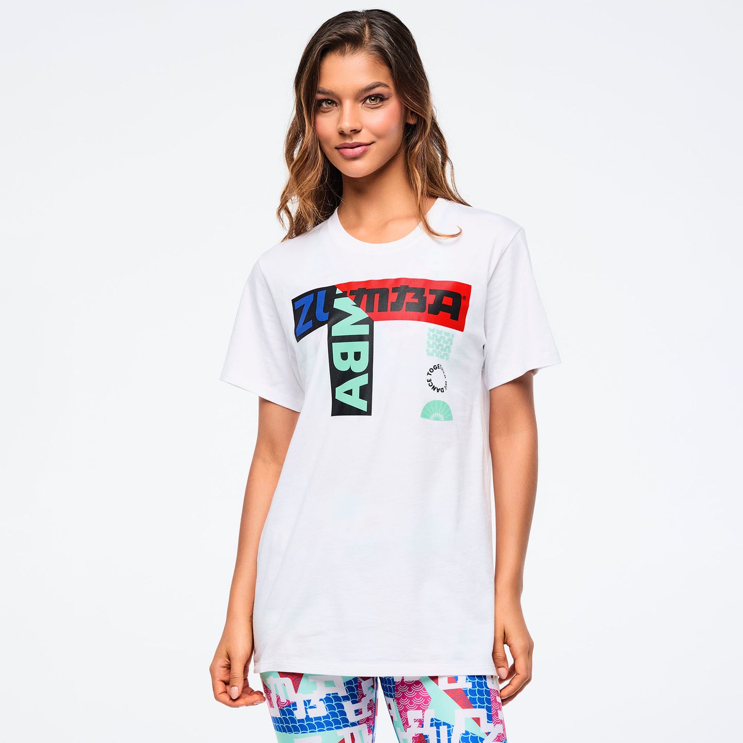 Eastern Flavor Crew Neck Tee - White
