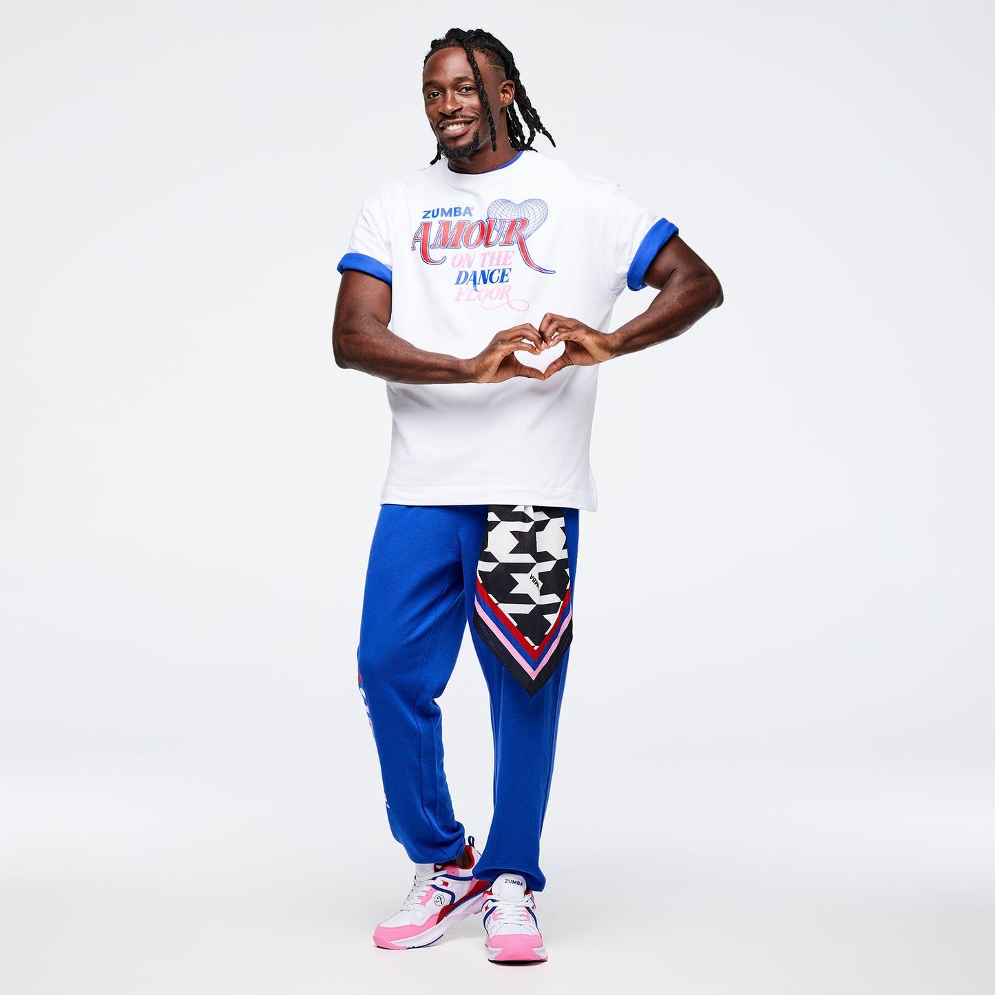 Zumba® Amour Oversized Crew Neck Top