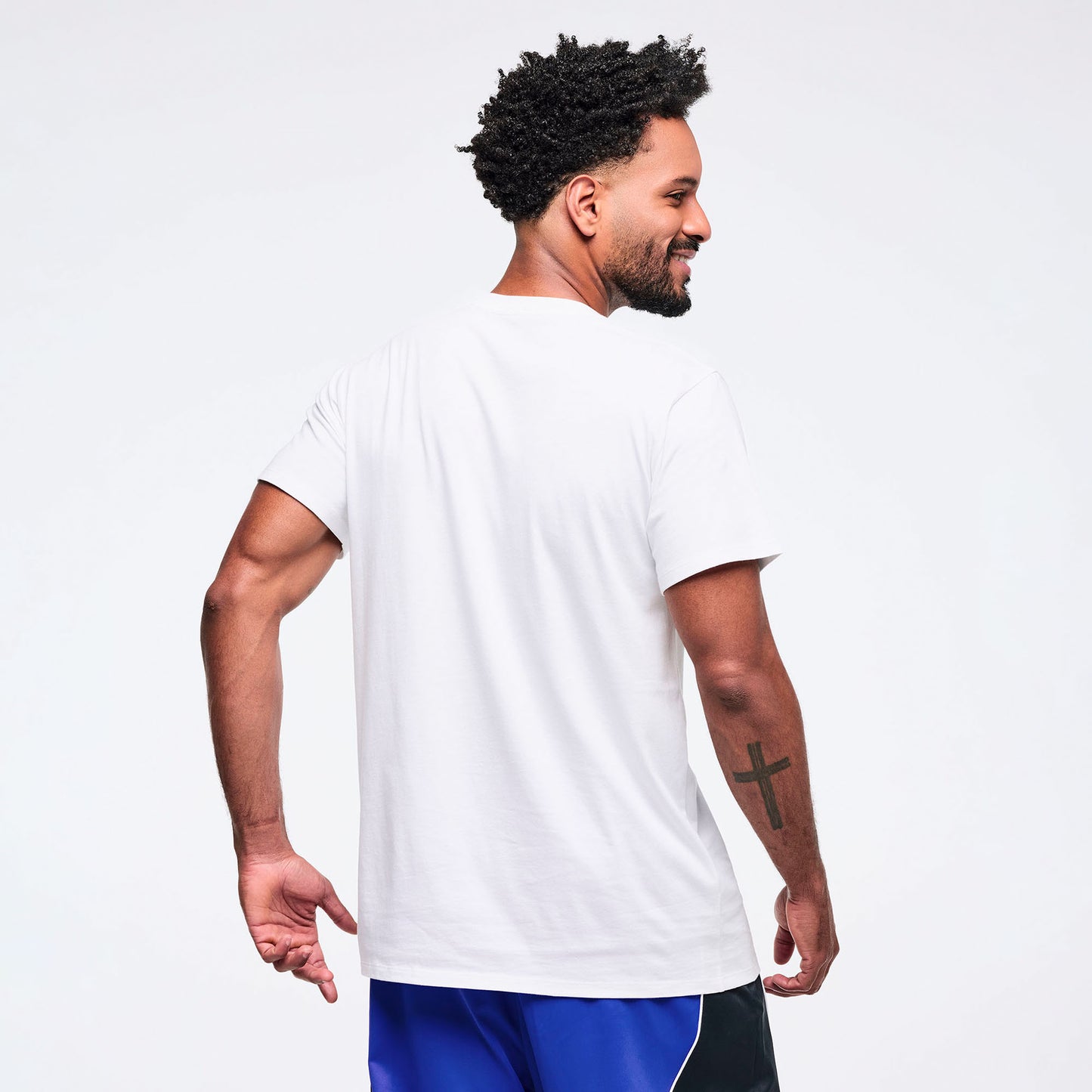 Latin Movement Unisex Crew Neck Tee - White