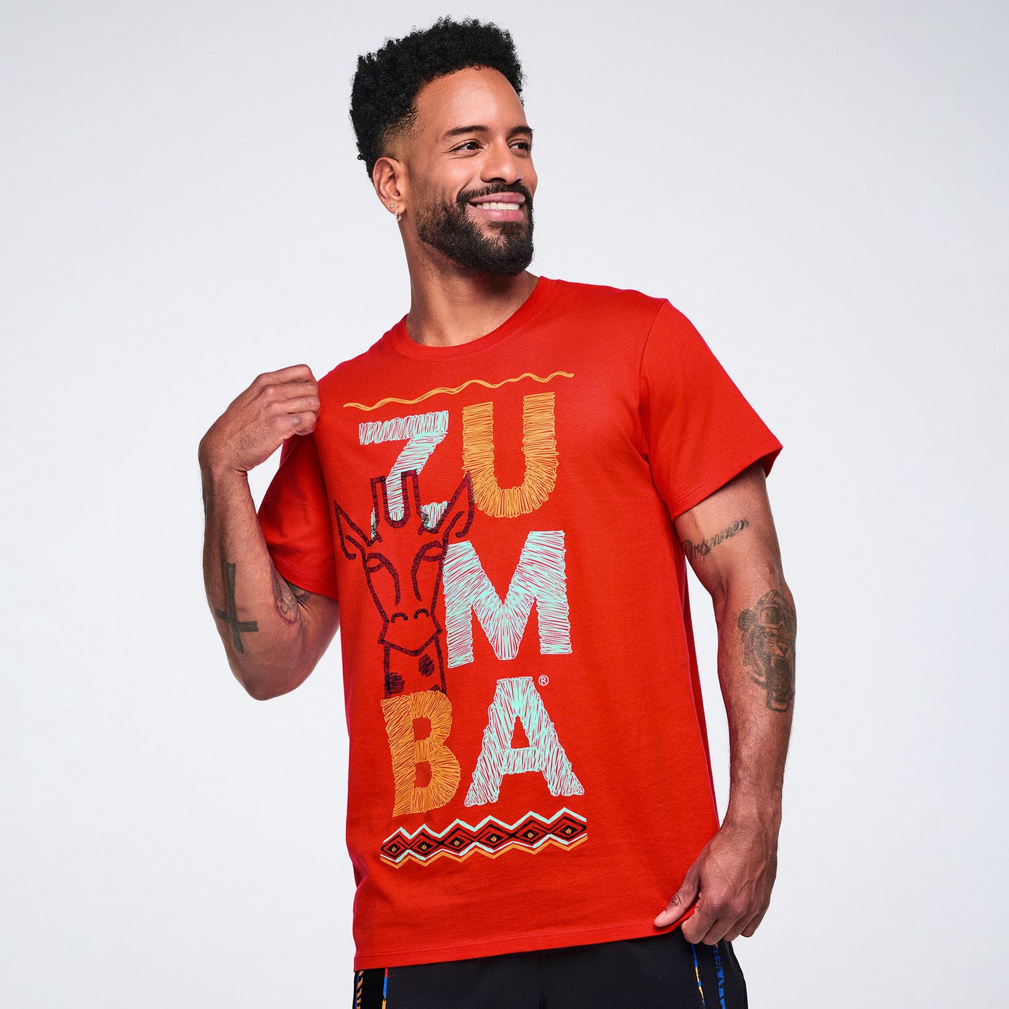 Wildbeat Unisex Crew Neck Tee - Red