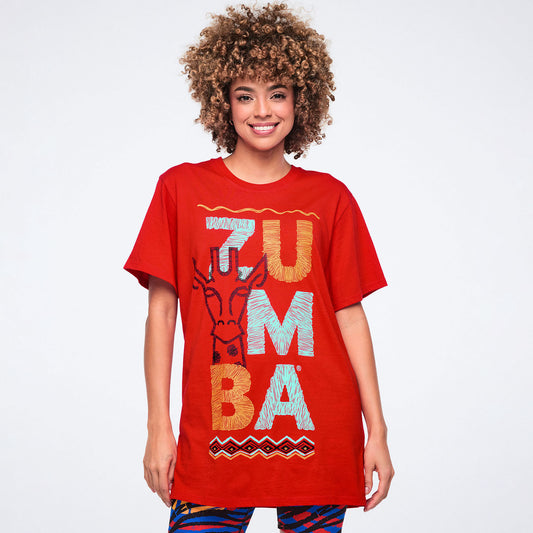 Wildbeat Unisex Crew Neck Tee - Red
