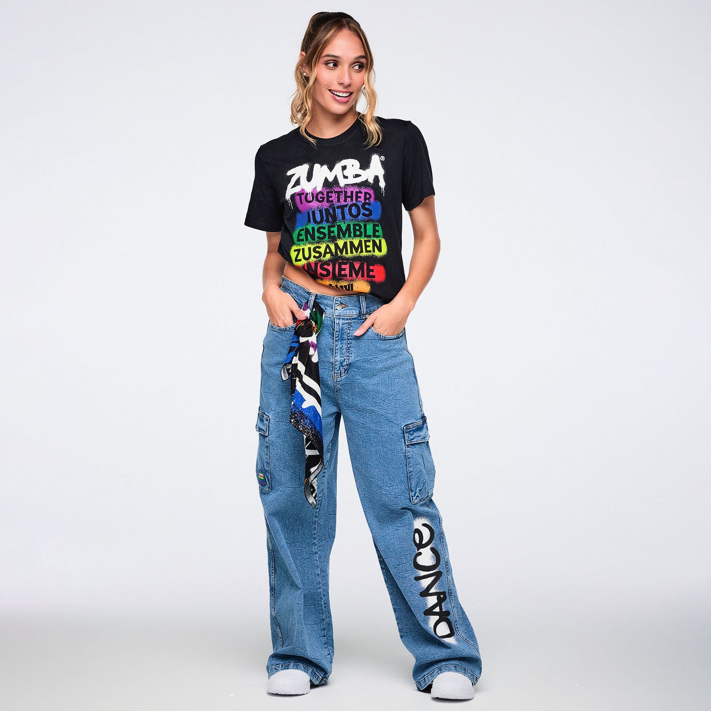 Pride Unisex Crew Neck Tee - Black