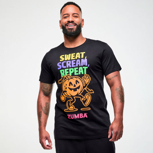 Zumba® Halloween Unisex Tee - Bold Black
