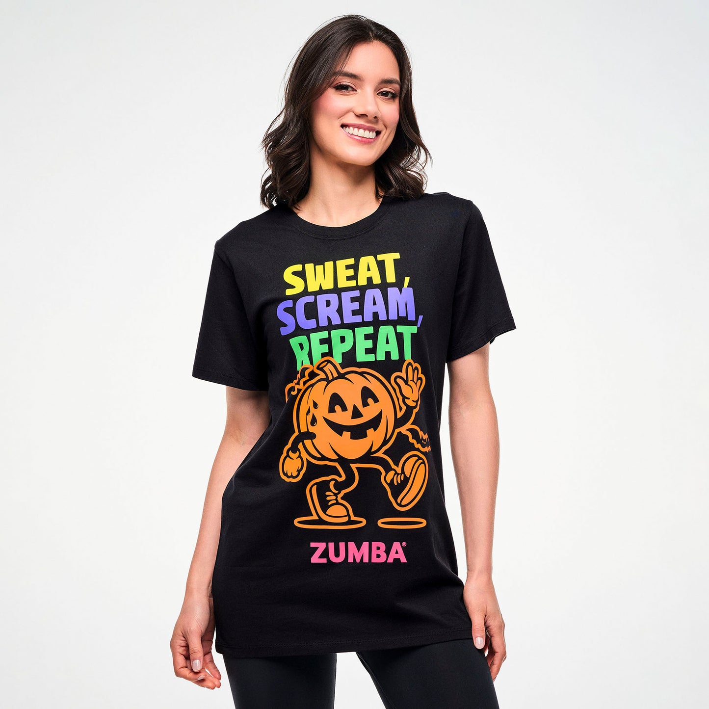 Zumba® Halloween Unisex Tee - Bold Black