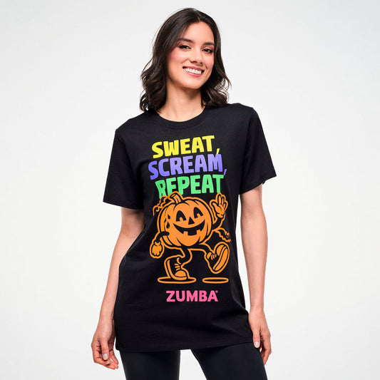 Zumba® Halloween Unisex Tee - Bold Black