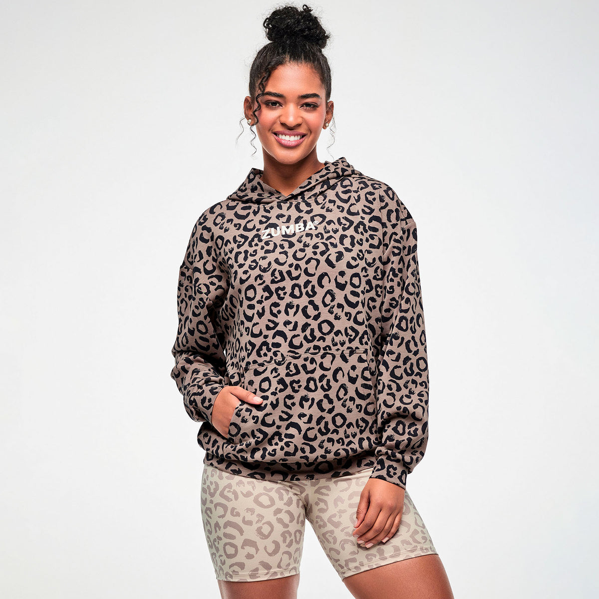 Zumba® Modal Printed Pullover Sweatshirt