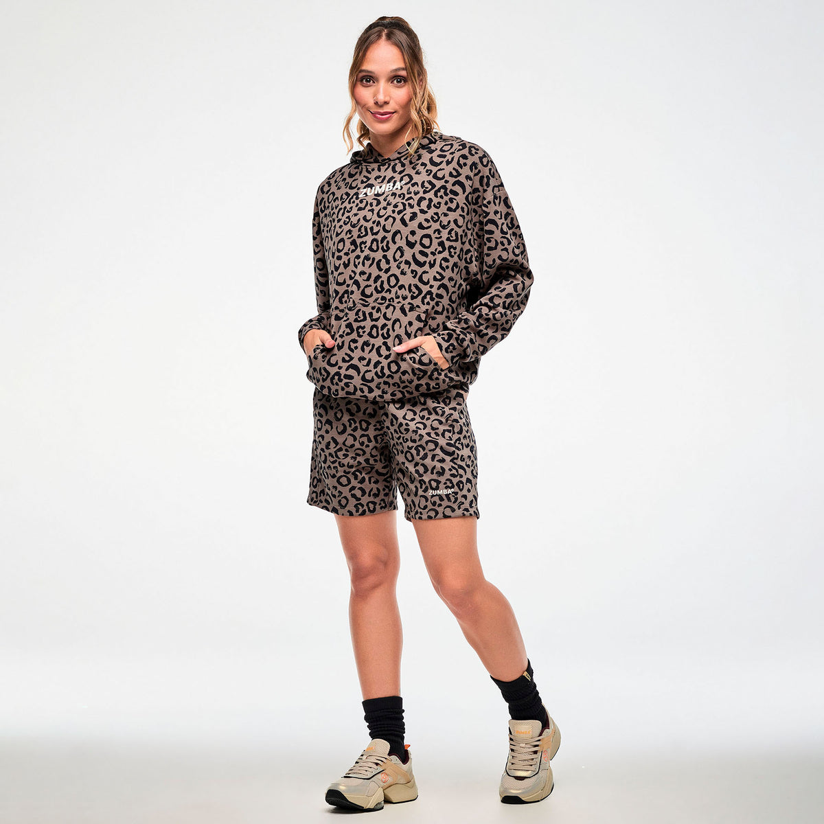 Zumba® Modal Printed Pullover Sweatshirt
