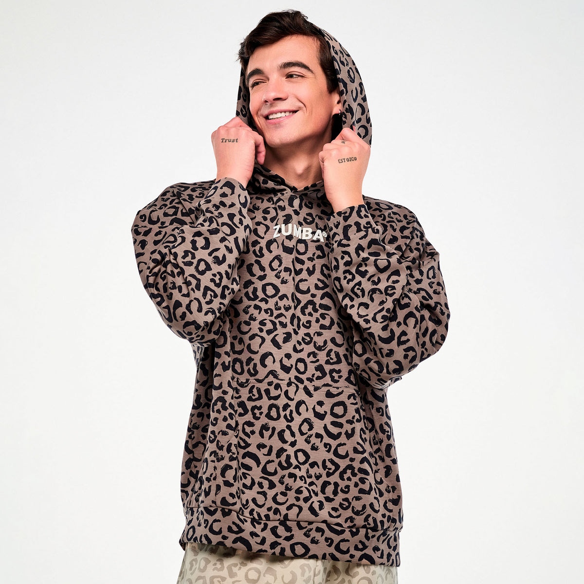 Zumba® Modal Printed Pullover Sweatshirt