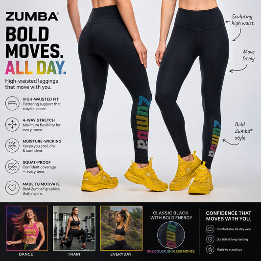 |ZA|Apres Zumba®  High Waisted Ankle Leggings