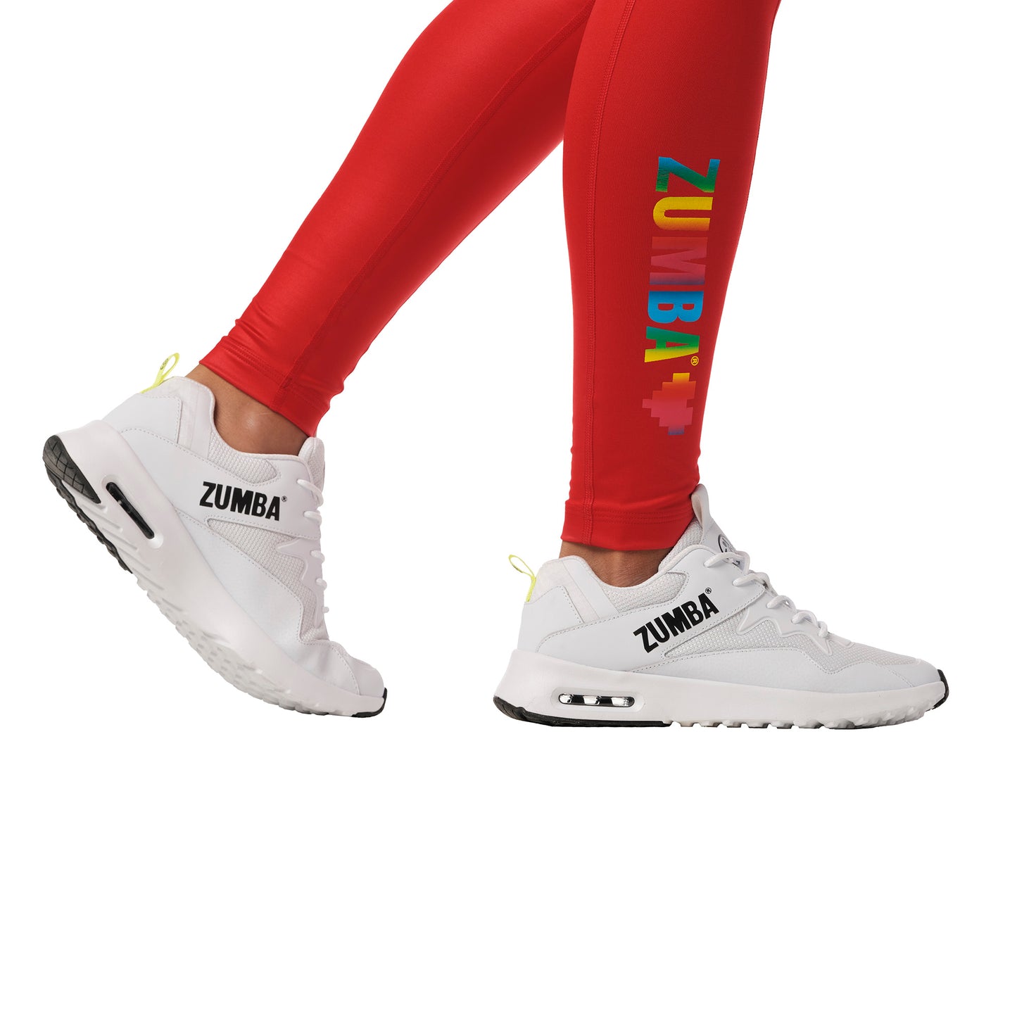 Bright And Bold High Waisted Ankle Leggings