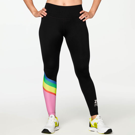 Zumba®All Day High Waisted Ankle Leggings ONLY IN S & M